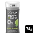 thumbnail image 1 of Dove Men+Care  Lime + Sage Deodorant Stick, 1 of 8