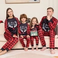 thumbnail image 2 of Conjunto de pijamas a juego de Navidad para la familia, ropa de dormir para adultos, madre, padre, hijo, trajes de Navidad, peleles para bebé, 2023, 2 of 3