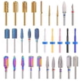 thumbnail image 3 of Brocas de carburo de cerámica de tungsteno para uñas, máquina de manicura, fresas para uñas, broca eléctrica, 3 of 4
