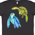 thumbnail image 4 of Inktastic Sea Turtles Swimming Together T-Shirt, 4 of 5