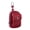 Red, variant on Leather Mini Backpack Keychain With Zipper And Clasp Cute Purse Charm For Keys Cards Or Small Items Portable Organizer