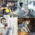 thumbnail image 6 of Respirator Mask Reusable Half Face Gas Cover/ Shield with Safety Glasses, Filters for Painting, Welding, Polishing, Woodworking and Other Work Protection (Medium), 6 of 8