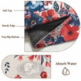 thumbnail image 6 of Independence Day 2'x6' Runner Rugs for Hallway Kitchen Bedside Non Slip Washable, Patriotic Gnomes USA Flag Flowers Retro Entryway Rug Runners with Rubber Backing, Long Carpet Runner for Laundry Room, 6 of 8