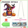 thumbnail image 2 of Rhinestone Art Window Pendants Pintura Diamantes Ornamentos Colgantes Kit Acrílico Animal Calabaza Halloween Forma Especial para Principiante, 2 of 9