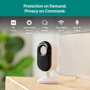 Arlo Essential Indoor Security Camera (3rd Gen, 2025 Release) - HD Video, Wired Plug-In Power, Automated Privacy Shield