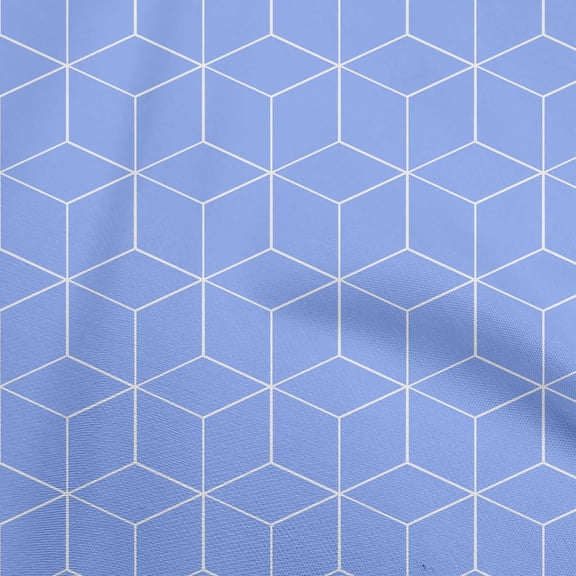 oneOone Cotton Jersey Medium Purple Fabric Geometric Diy Clothing Quilting Fabric Print Fabric By Yard 58 Inch Wide