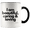 Black, variant on Adore Mugs I Am Beautiful, Loving & Caring Coffee Mug, Pink - 11oz