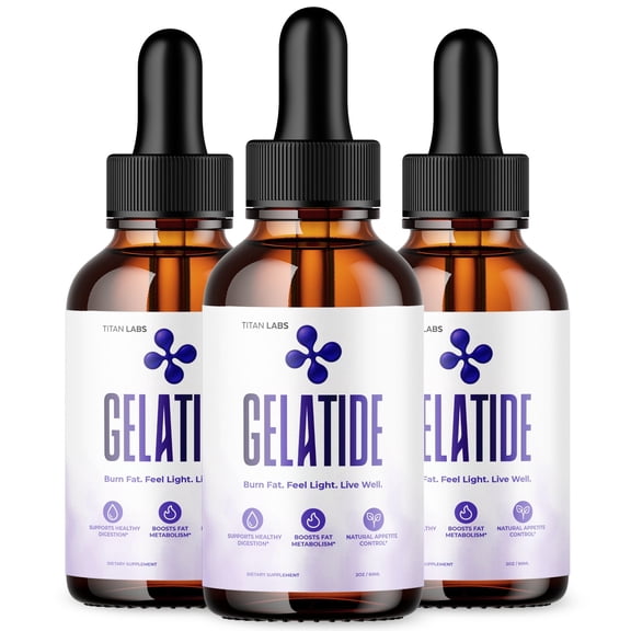 Gelatide Advanced Formula Drops Supporting Your Active Lifesyle Naturally 90 Servings