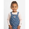 thumbnail image 2 of Gracie’s Corner Baby and Toddler Girls Layered Dress Set, 2 Piece, Sizes 12M–5T, 2 of 8