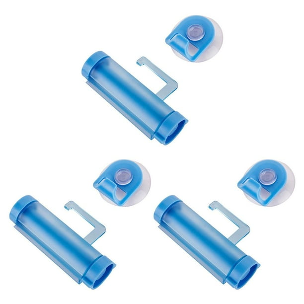Matsuzay Dispensador de tubos de de de plástico montado en la pared, exprimidor Manual de de dientes, accesorios de baño para el 3piezas Matsuzay CBP592795
