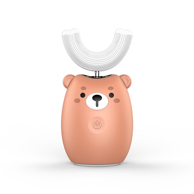 Cepillo de dientes eléctrico para niños Lanbeibei Cepillo de dientes inteligente recargable con forma de U yeacher Cepillo de dientes eléctrico