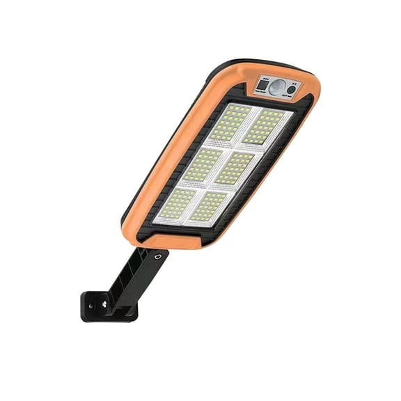 Solar Street Light, IP65 Waterproof Outdoor Solar Powered Lights Dusk To Da-wn With Motion Sensor LED Security Flo-od Light For Parking Lot, Remote Control