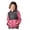 Pink/Black, variant on Alta Women's Two-Tone Full-Zip Fleece Jacket - Light Grey/Steel - Small