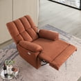 thumbnail image 4 of Ada Dual Motor Power Lift Recliner With USB Port Fabric Upholstered Caramel, 4 of 7