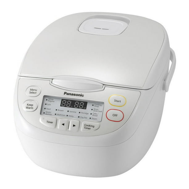Panasonic SRCN108 5Cups Uncooked Rice and Grains MultiCooker (White