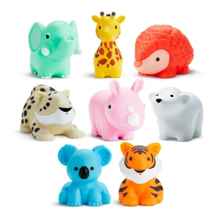 UPC: 0735282213533 | Munchkin WildLove Squirts Bath Toy  Multi-Color  8 Pack