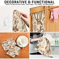 thumbnail image 7 of GZHJMY Soft Absorbent Reusable Kitchen Towels, Set of 1|28x18 in, Cute Fawn Dining Kitchen Living Room Tea Towels Dish Towels Decorative Towels, 7 of 7