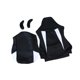 thumbnail image 3 of Fundas para sillas gaming, elásticas, ergonómicas y extraíbles, para silla de oficina, para ordenador, sillas giratorias. y negro, 3 of 8