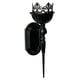 thumbnail image 1 of Candelabros de pared para velas de té, candelabros rústicos para interiores, fiestas, salas de estar, repisas y comedores. Negro, 1 of 8