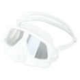 thumbnail image 2 of Gafas de natación antivaho Prevención UV Visualización clara Ajuste ajustado Sellado A prueba de fugas de agua Gafas de buceo para esnórquel Blanco, 2 of 12