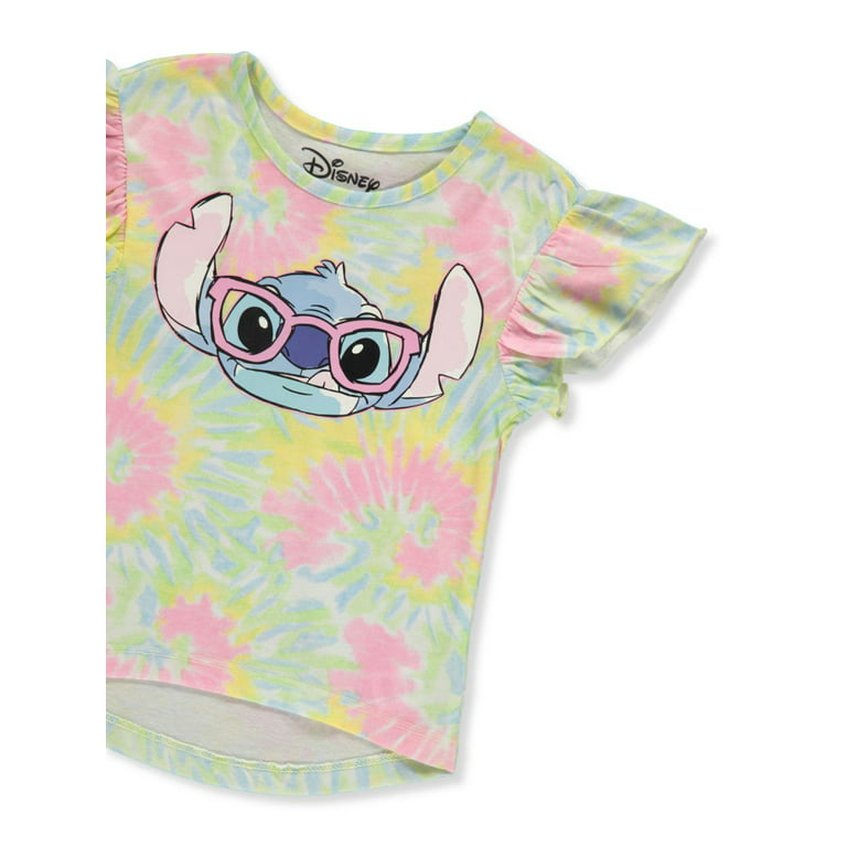 Disney T-shirt Lilo et Stitch, Vêtements tie dye Stitch pour enfants