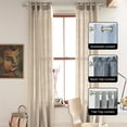 thumbnail image 3 of eTeckram 5/8" Single Curtain Rod with Adette Finials,Pewter,84‘’-120‘’, 3 of 6