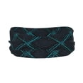 thumbnail image 3 of Motion Adornment Sweatband 15 In Both Men And Women Can Stretch Breathable Soft Perspiration For Hiking Walking Running Exercise Argyle Plaid Darkturquoise_2, 3 of 8