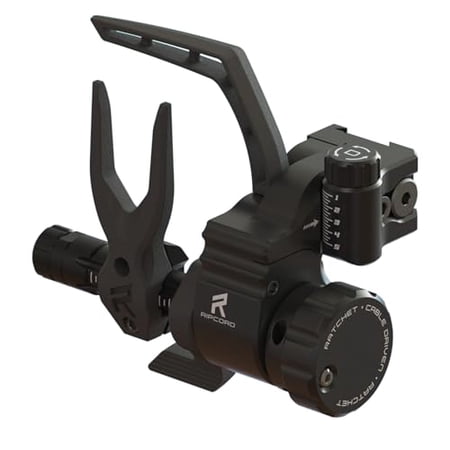 Ripcord Ratchet Cable Driven Micro Customizable Arrow Rest Left Hand Full Capture Speed Set Technology Anti-Bounce STD Mount (RC11635X03-L)