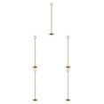 thumbnail image 2 of Baohd Contemporary Table Number Holder Photo Stand for Trendy Hotel Settings Gold 35cm 5Set, 2 of 6
