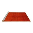 thumbnail image 2 of Ahgly Company Machine Washable Indoor Rectangle Oriental Yellow Industrial Area Rugs, 3' x 5', 2 of 4