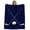 Blue, variant on Golf Ball Throw Blanket, Flannel Fleece Blanket with Striped Design for Couch, Navy Blue Monochrome Sport Soft Breathable All Season Plush Blankets for Sofa Office Chair 30"x40"