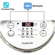 SoyaJoy G5 8in1 Milk Maker Soy Milk Maker & Soup Maker, Self-Cleaning, Raw Milk Program