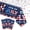Style-02, variant on NIETEIN 3 Pack Patriotic Tablecloths 4th of July Decor, 54"x108" Disposable Plastic (Style-01)