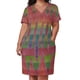 thumbnail image 2 of Vestido largo de verano para mujer traje holgado con bolsillos estilo coreano color arcoíris, 2 of 6