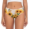 thumbnail image 1 of Balery Sunflower 5 Ropa Interior de Algodón para Mujer con Dibujo – Braguitas Cómodas y Elásticas, Estilo Clásico-X-Large, 1 of 6