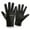 black, variant on Windproof and Waterproof Outdoor Gloves, Touch Screen, Thumb and Index Finger Fingertips, Warm Gloves for Running, Cycling (black,One Size)