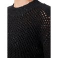 thumbnail image 4 of Jessica Simpson Women's and Women's Plus Mukami Open Knit Sweater, Sizes XS-4X, 4 of 5