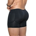 thumbnail image 4 of Fullness Men Boxer Padded Butt Booster Enhancer Flat Stomach Shapewear Underwear, 4 of 6