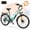 Green, variant on ESKUTE C200D Electric Bike for Adults – 1300W Peak Motor, 28MPH Step-Thru Ebike, 840Wh Removable Battery , Up to 70 Miles, 26" Tires, 7-Speed Black with Phonebag & Lock, UL2849