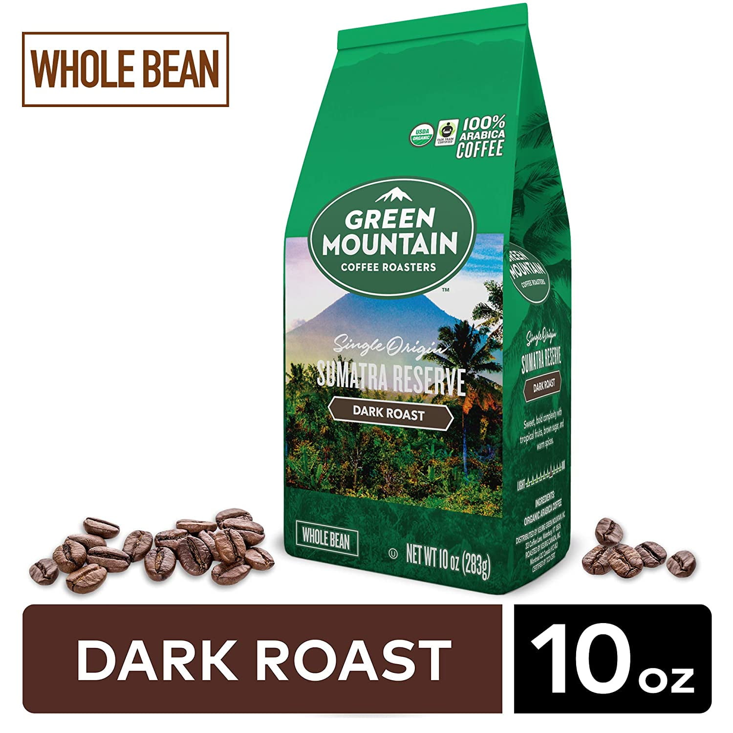 "Green Mountain Coffee Sumatra Reserve, Fair Trade Certified Organic
