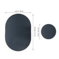 thumbnail image 6 of Decor Placemats for Home Accents Homedecor PU Water Proof Set Drinks Office, 6 of 6