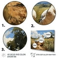 thumbnail image 3 of Designart "North s Duck Friends in the Prairies" Animals Floater Framed Canvas Wall Art, 3 of 7