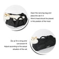 thumbnail image 4 of Billuyoard Bolsa de sujeción para gatos, bolsa de aseo, tela Oxford, accesorios para exteriores, multifuncional, resistente al desgaste, transpirable Aseo de mascotas Billuyoard PT005095-01, 4 of 6