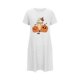 thumbnail image 5 of Camisón corto de talla grande para mujer, camisón de manga corta con estampado de pecho a la moda, camisón para mujer, 5 of 5