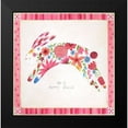 thumbnail image 2 of Shamp, Cindy 15x15 Black Modern Framed Museum Art Print Titled - No. 2 Bunny Floral, 2 of 5