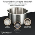 thumbnail image 4 of Buffalo Titanium Grey IH SMART COOKER, Rice Cooker and Warmer, 1.8L, 10 cups of rice, Non-Coating inner pot, Efficient, Multiple function, Induction Heating (10 cups), 4 of 6