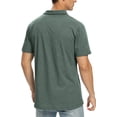 thumbnail image 3 of Iceglad Polo Shirts for Men Short Sleeve Soft Cotton Collared Shirt, 3 of 8