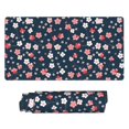 thumbnail image 2 of Kdxio Cherry Blossoms Print Large Gaming Mouse Pad,Non-Slip Base,Water Resist Keyboard Pad for Gamer,Office & Home,29.5 x 15.8 in, 2 of 9