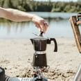 thumbnail image 4 of Grosche Milano Cafetière Espresso 6 Tasses avec Mousseur, Noire, 4 of 6