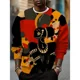 thumbnail image 2 of Sudadera con capucha para hombre, otoño invierno, estampado 3D, sudaderas con capucha de hip hop para niño, jersey informal de cuello redondo, ropa de calle de manga larga Harajuku, 2 of 5